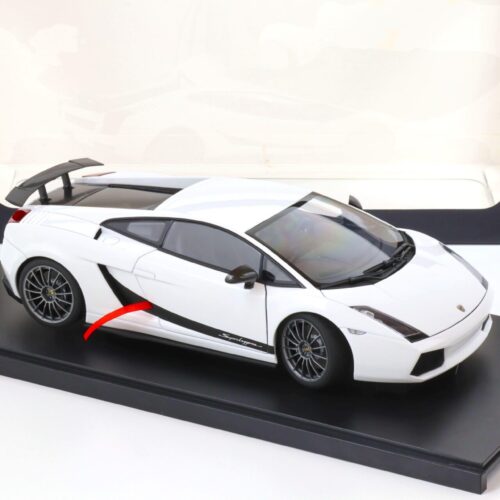 1:18 AUTOart Lamborghini Gallardo Superleggera Monocerus/ metallic white