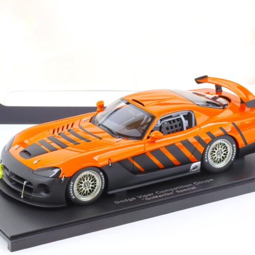 1:18 AUTOart Dodge Viper Competition Coupe "GoManGo" Special orange/ black