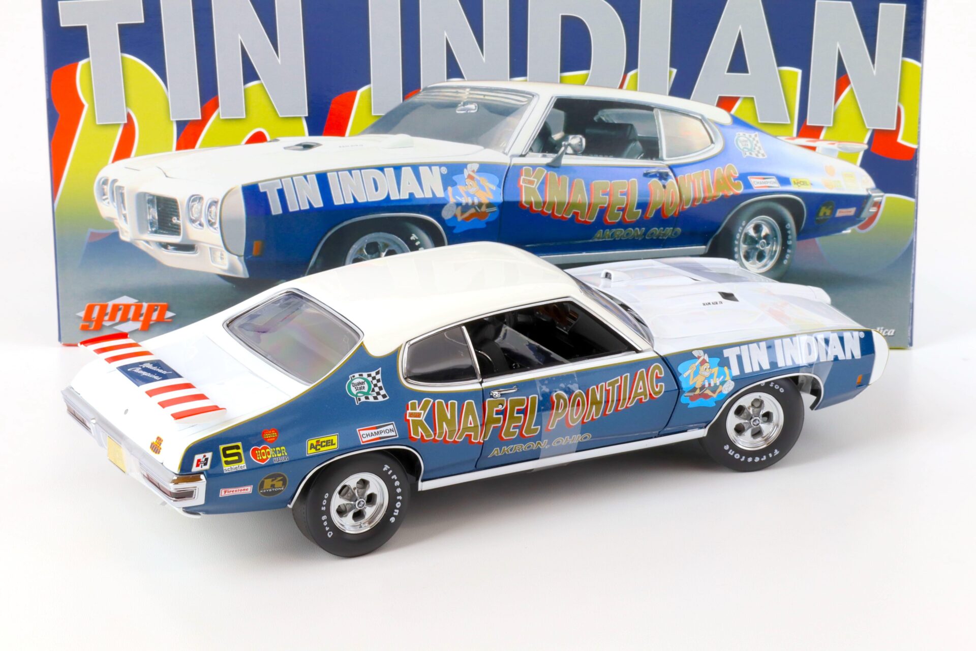 1:18 GMP Pontiac GTO JUDGE Coupe TIN INDIAN Knafel Pontiac G1801227
