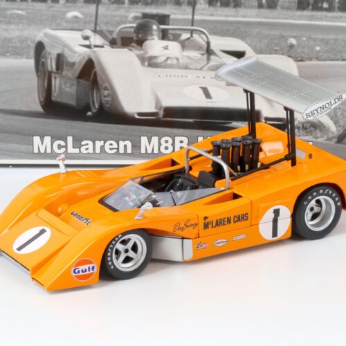 1:18 GMP McLaren M8B High Wing CanAm Dan Gurney orange #1