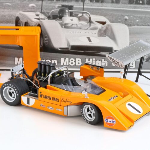 1:18 GMP McLaren M8B High Wing CanAm Dan Gurney orange #1