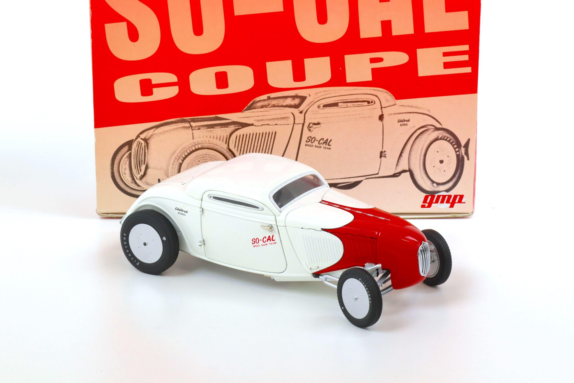 1:18 GMP SO-CAL Coupe Salt Flat Coupe Hot Rod Speed Shop Team 14104
