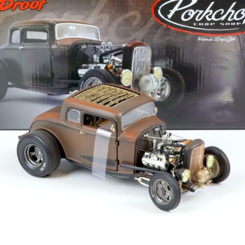 1:18 ACME PORK CHOP´S 1932 Ford 190 Proof Hot Rod matt black A1805017