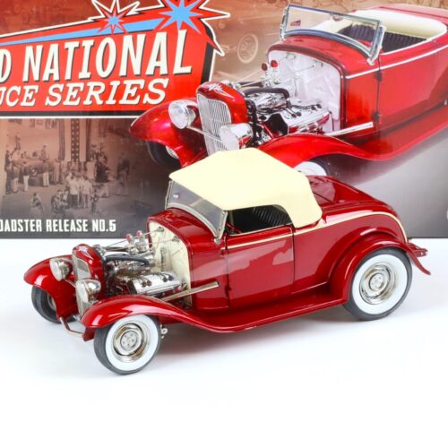 1:18 ACME 1932 Ford Roadster Hot Rod Release 5 Grand National Deuce red