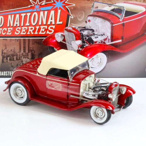 1:18 ACME 1932 Ford Roadster Hot Rod Release 5 Grand National Deuce red
