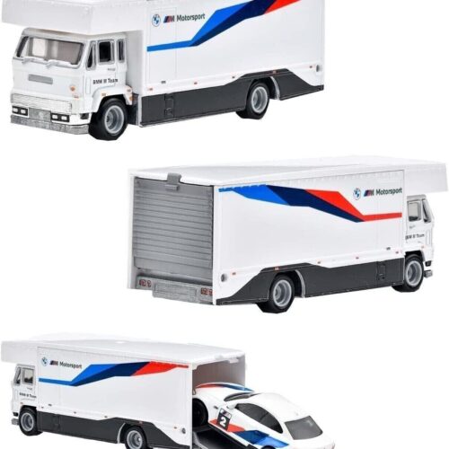 1:64 Hot Wheels Premium Set 2022 BMW M Series M2 M3 M5 Real Riders 4 Cars Diorama