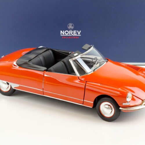1:18 Norev Citroen DS 19 Cabriolet 1961 Corail red 181599