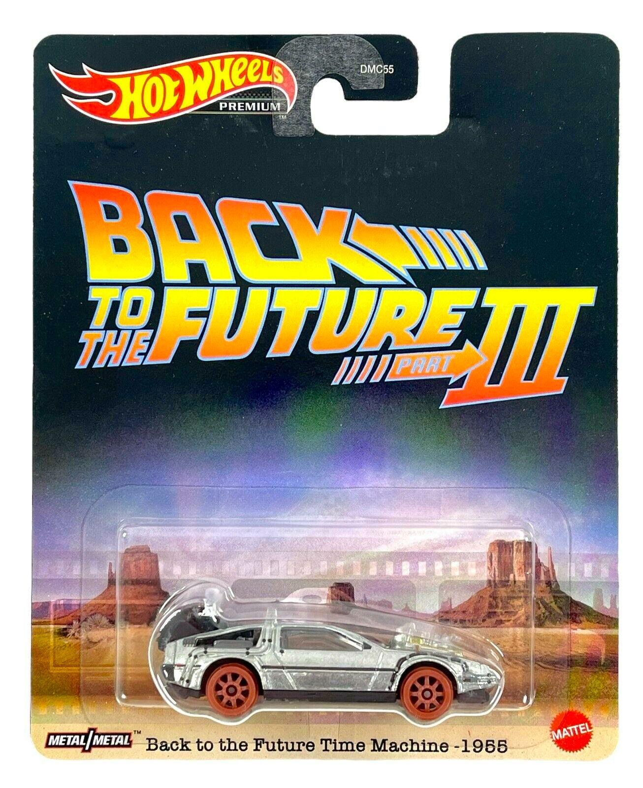 ID 68579 orig.jpg 1:64 Hot Wheels Premium 2022 Delorean DMC-12 Back to the Future III Time Machine HCP22
