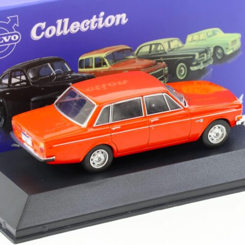 1:43 Atlas IXO Volvo Collection 1971 Volvo 144 Sedan red