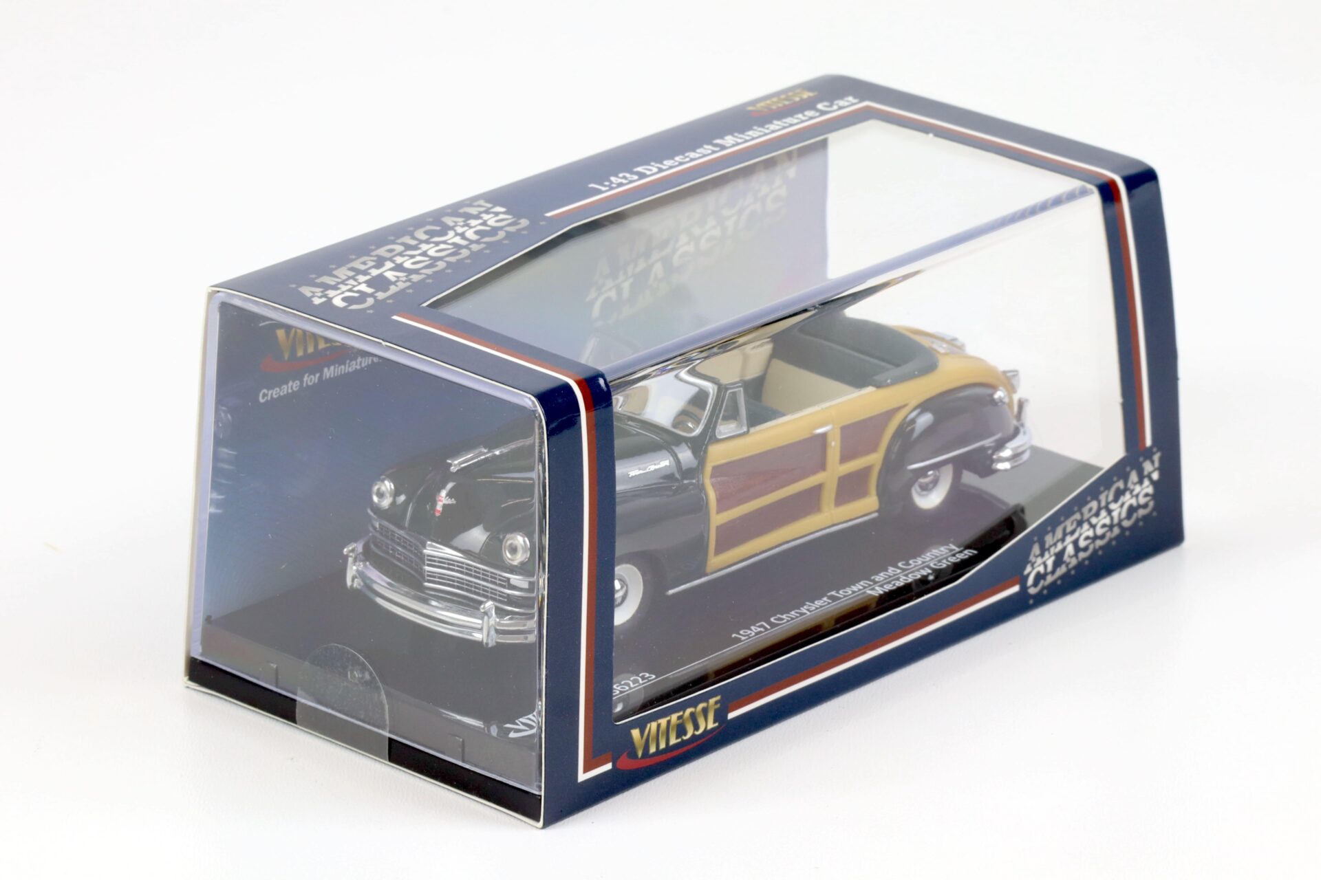 1:43 Vitesse 1947 Chrysler Town and Country Convertible Meadow green