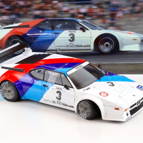 1:18 WERK83 BMW M1 PROCAR #3 M1 Procar Series 1979 Didier Pironi