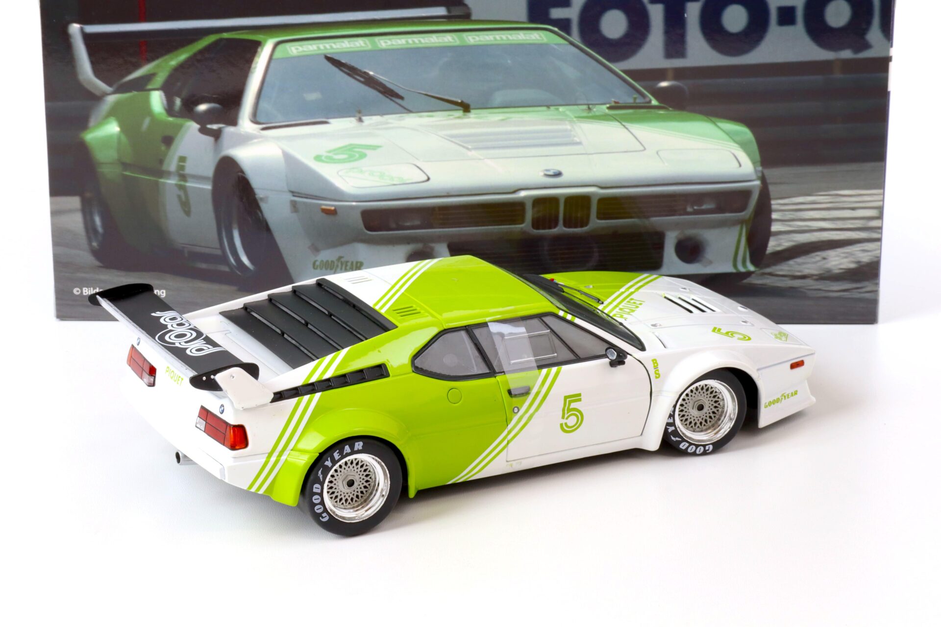 1:18 WERK83 BMW M1 PROCAR #5 M1 Procar Series Champion 1980 Nelson Piquet