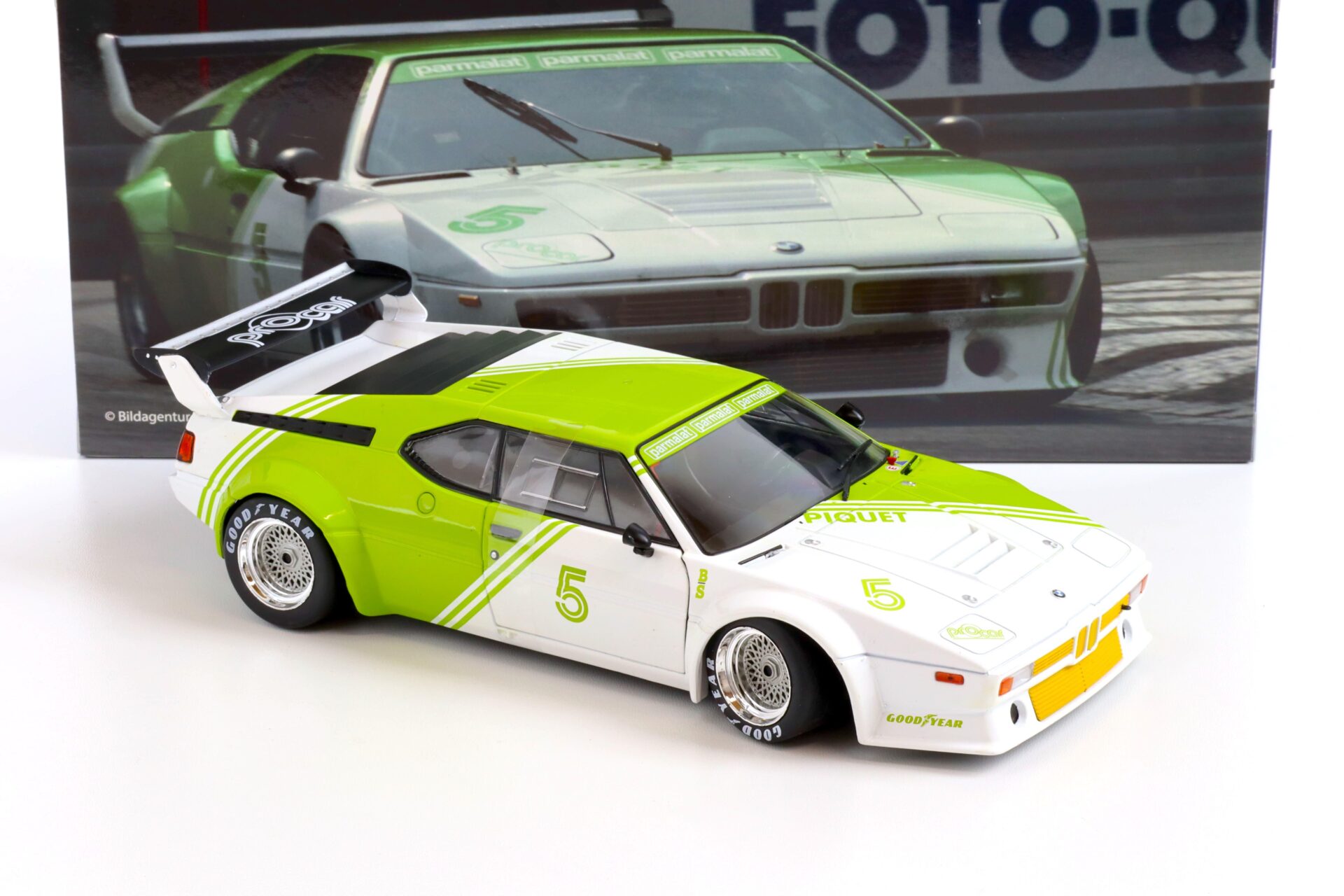 1:18 WERK83 BMW M1 PROCAR #5 M1 Procar Series Champion 1980 Nelson Piquet