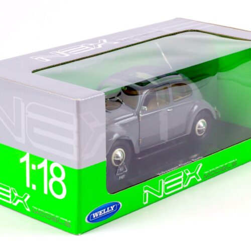 1:18 Welly 1950 VW Volkswagen Käfer Classic Beetle grey