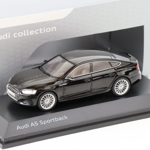 1:43 Spark Audi A5 Sportback Mythos black 2017 DEALER VERSION