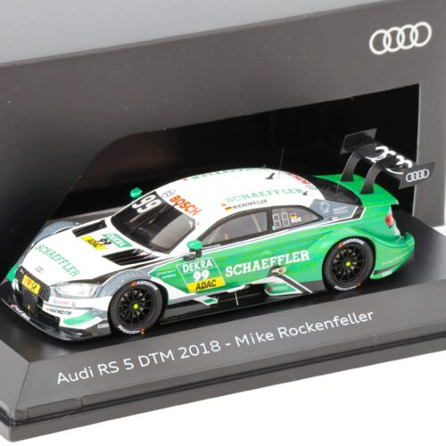 1:43 Spark Audi RS5 DTM 2018 Mike Rockenfeller DEALER VERSION