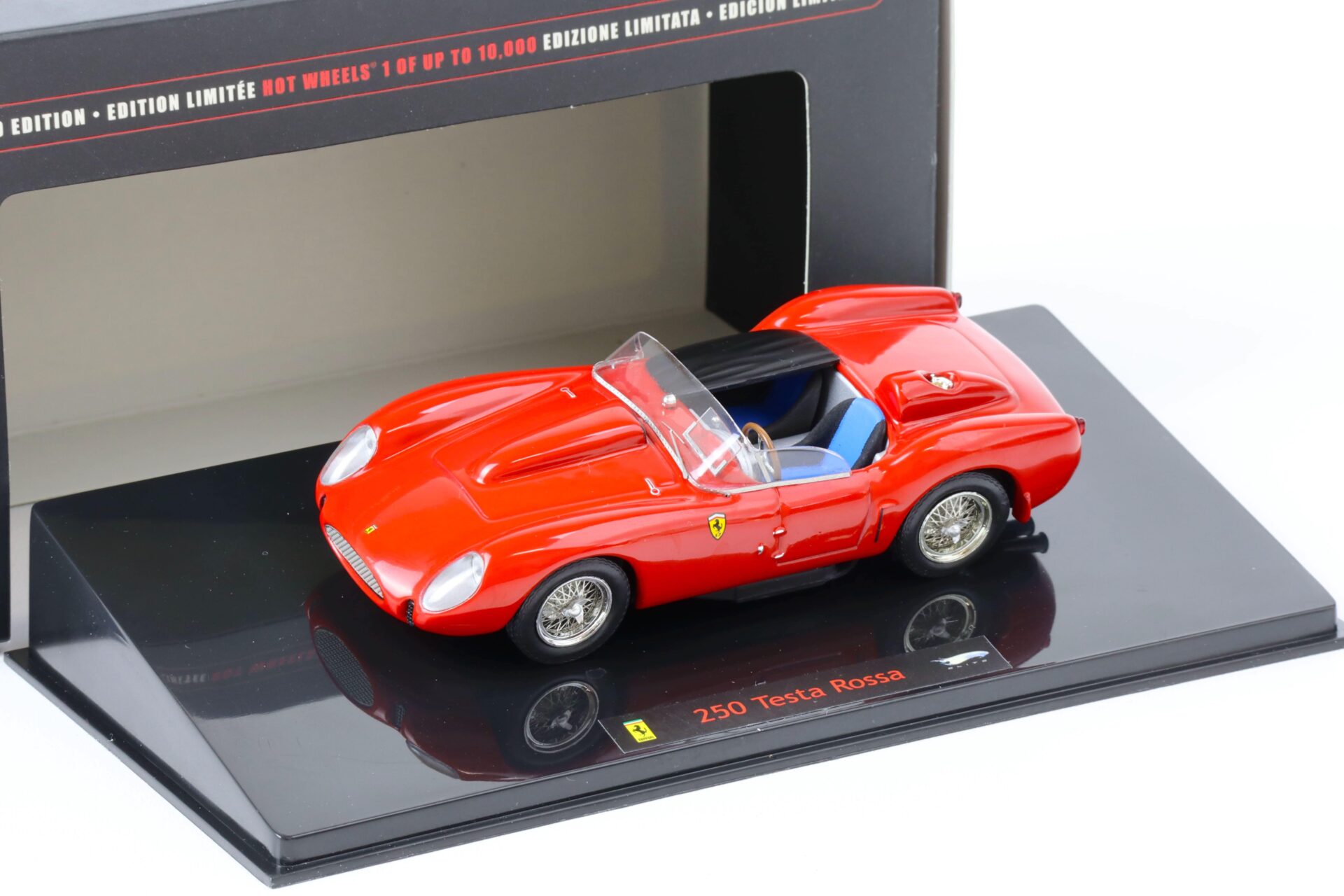 1:43 Hot Wheels Elite 1958 Ferrari 250 Testa Rossa red
