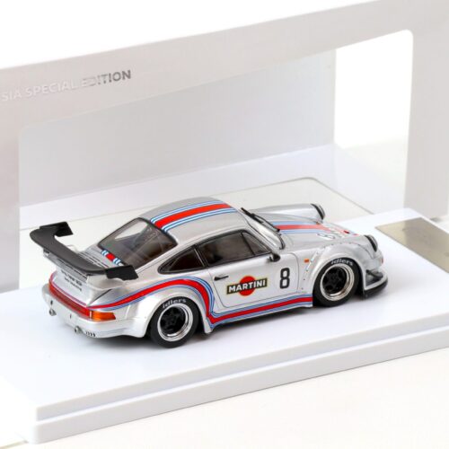 1:43 Tarmac Porsche 911 930 RWB RAUH-WELT silver Martini Racing #8