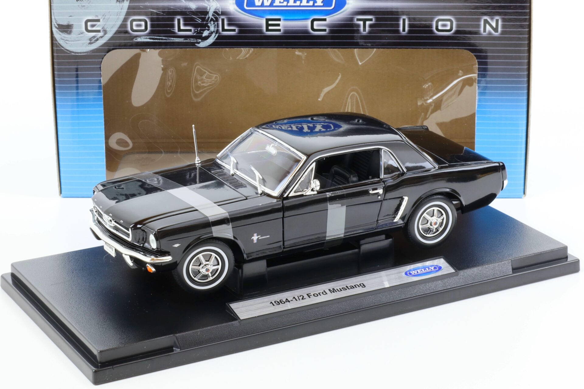 1:18 Welly 1964-1/2 Ford Mustang Coupe black