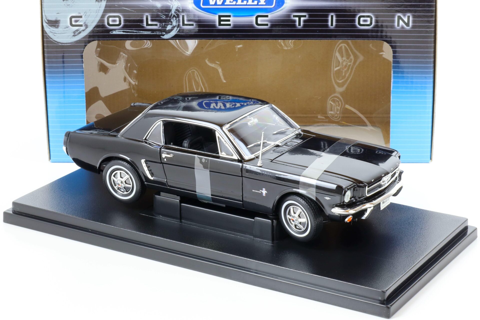 1:18 Welly 1964-1/2 Ford Mustang Coupe black