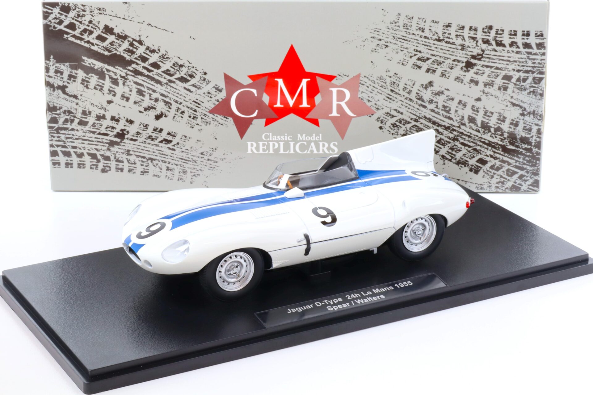 1:18 CMR Jaguar D-Type Longnose 24h Le Mans 1955 #9 Spear/ Walters