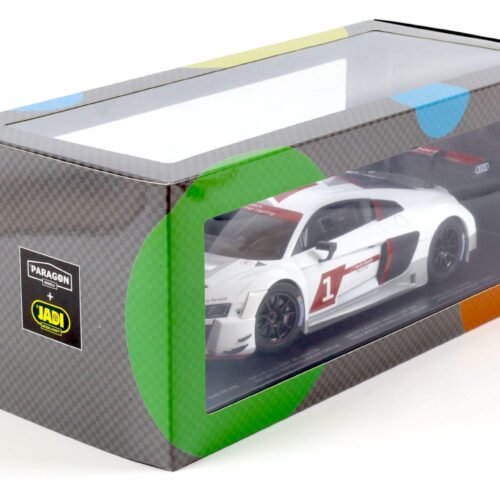1:18 Paragon Audi R8 LMS Presentation Car #1 white/ silver