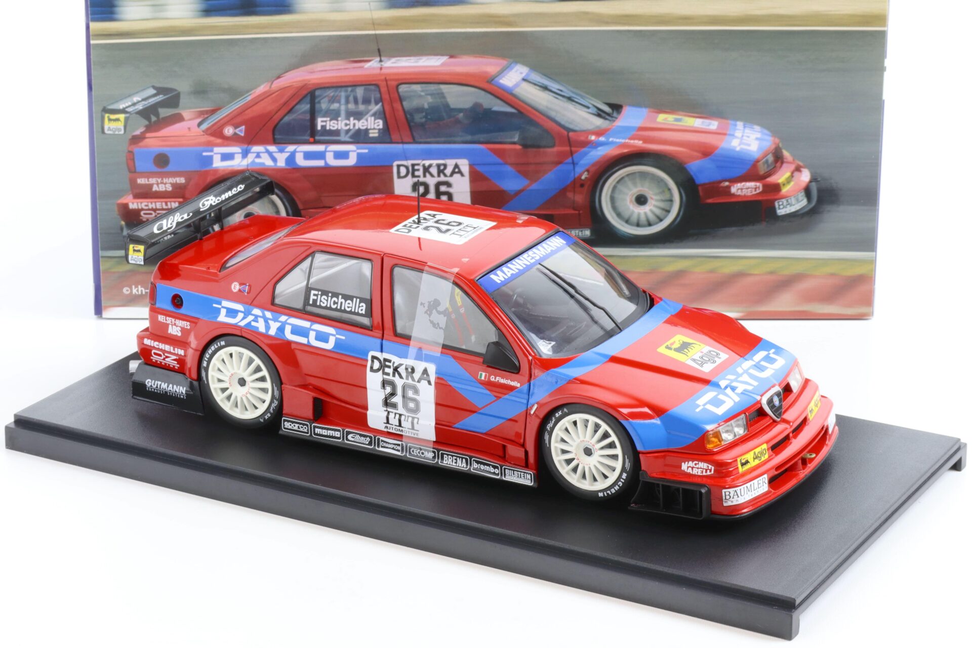1:18 WERK83 Alfa Romeo 155 V6 Ti DTM / ITC 1995 #26 Alfa Corse 2 Fisichella