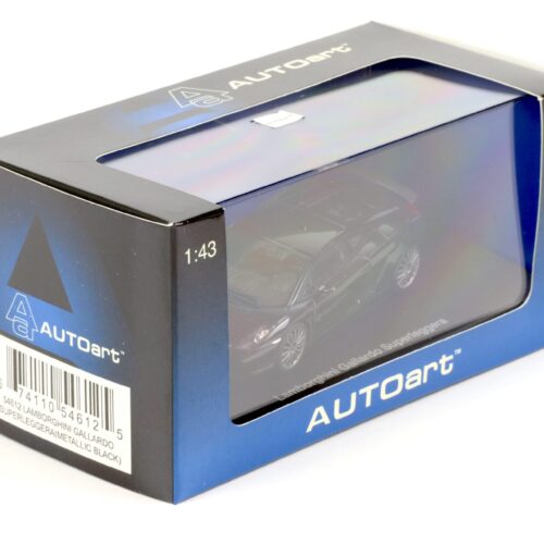 1:43 AUTOart Lamborghini Gallardo Superleggera metallic black 54612