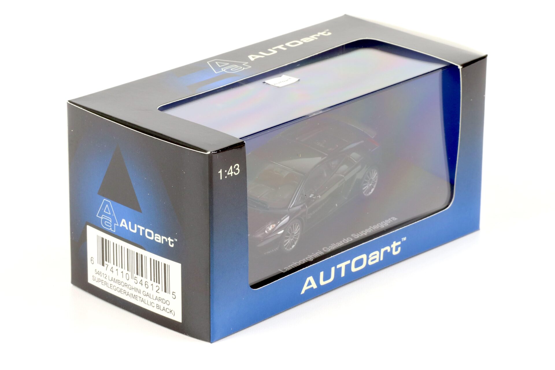 1:43 AUTOart Lamborghini Gallardo Superleggera metallic black 54612