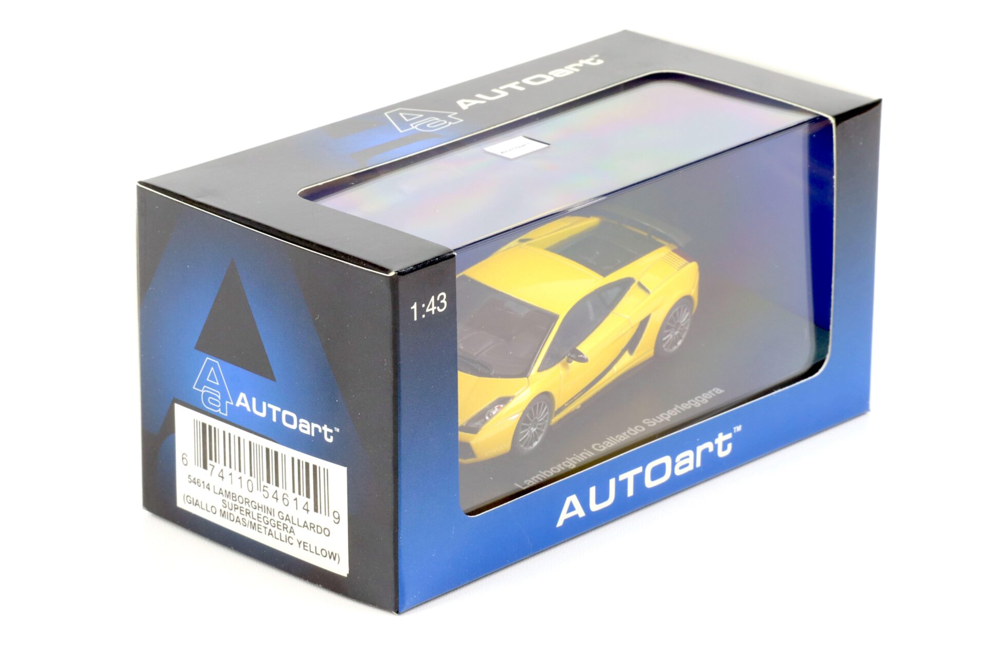 1:43 AUTOart Lamborghini Gallardo Superleggera Giallo Midas/ yellow 54614