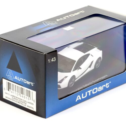 1:43 AUTOart Lamborghini Gallardo Superleggera Monocerus/ metallic white 54615