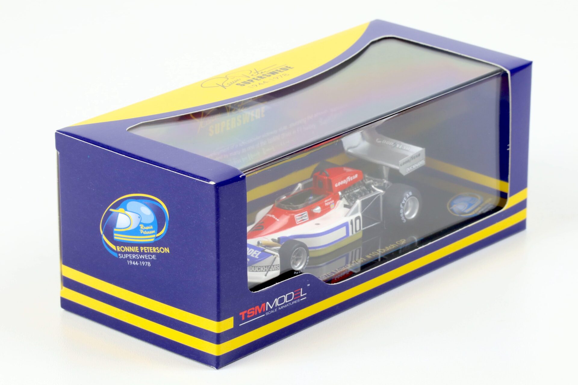 1:43 TSM 1976 March 761 Dutch GP #10 Ronnie Peterson