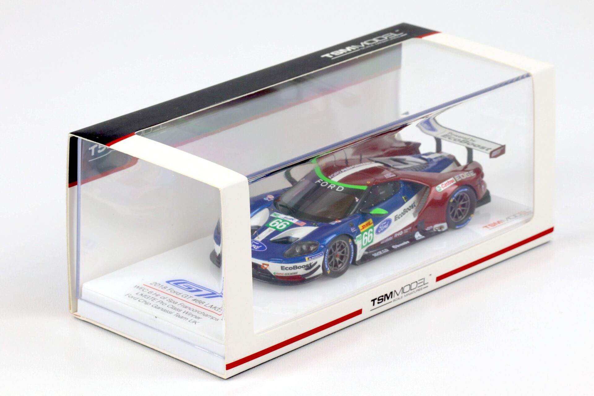 1:43 TSM 2018 Ford GT #66 LMGTE WEC 6h of SPA Francorchamps Mücke/ Johnson