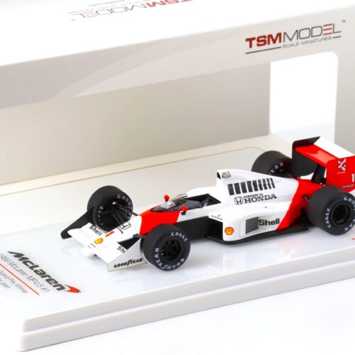 1:43 TSM 1989 McLaren MP4/5 German Grand Prix GP #1 Winner A.Senna
