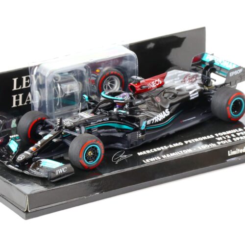 1:43 Minichamps Mercedes-AMG Petronas F1 Team W12 E Hamilton 100th Pole 2021
