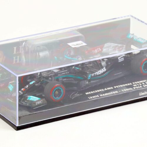 1:43 Minichamps Mercedes-AMG Petronas F1 Team W12 E Hamilton 100th Pole 2021
