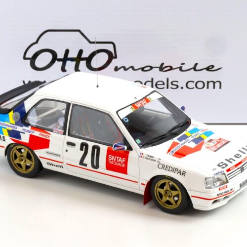 1:18 OTTO mobile OT943 Peugeot 309 GR A Rallye Monte Carlo 1990 Delecour #20