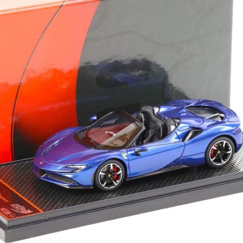 1:43 BBR Ferrari SF90 Spider Blu Elettrico metallic/ blue metallic - Limited 140 pcs.