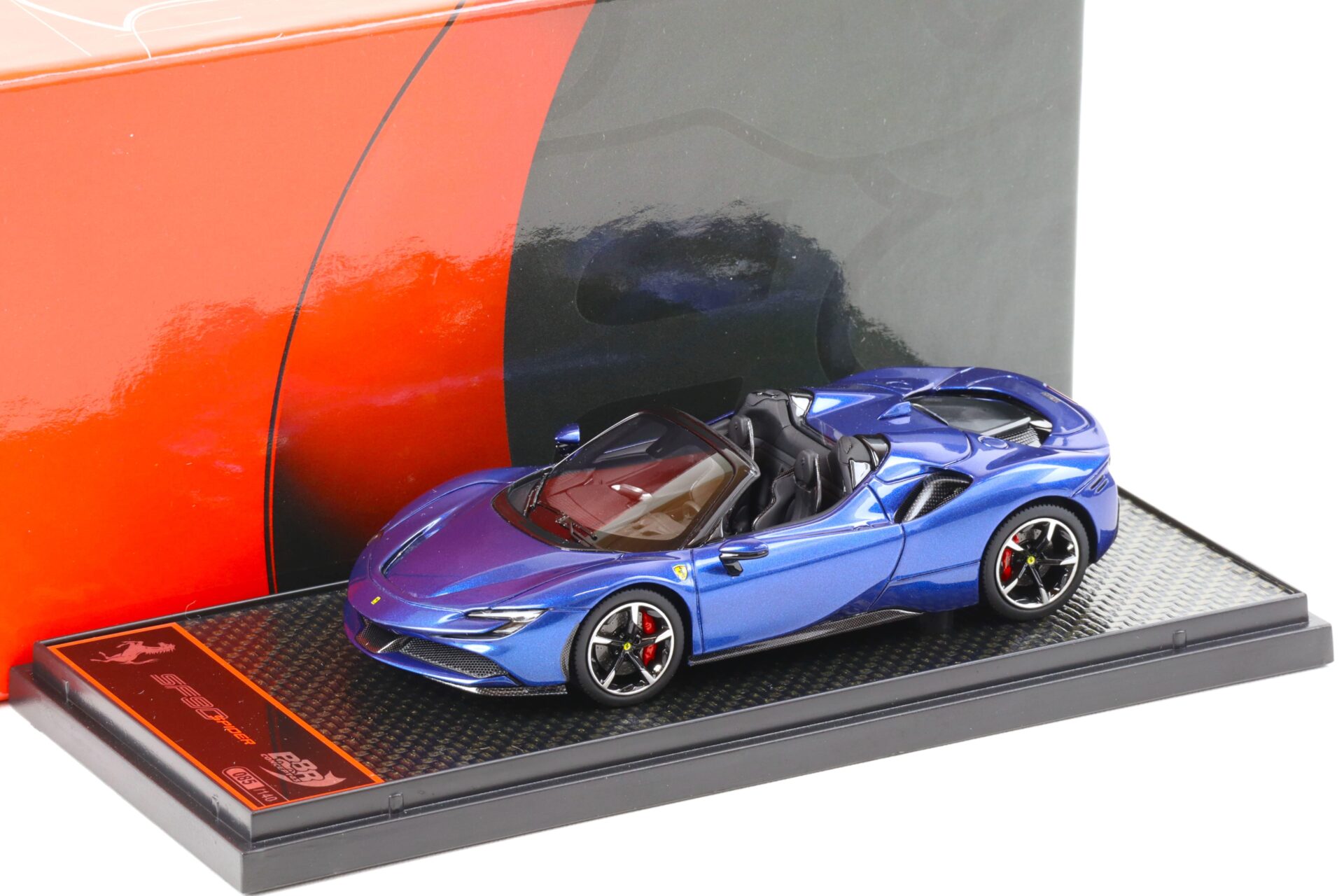 ID 69700 orig.jpg 1:43 BBR Ferrari SF90 Spider Blu Elettrico metallic/ blue metallic - Limited 140 pcs.