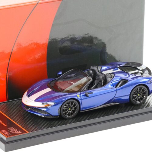 1:43 BBR Ferrari SF90 Spider Pack Fiorano Blu Elettrico/ red - Limited 24 pcs.