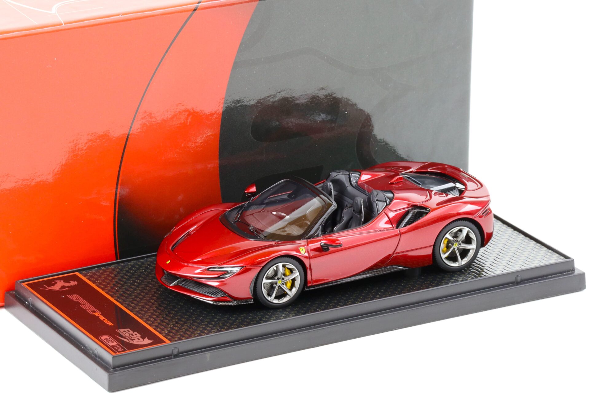 1:43 BBR Ferrari SF90 Spider Rosso Fiorano red - Limited 100 pcs.
