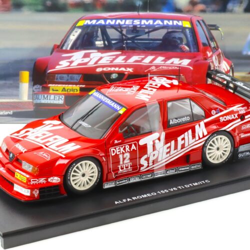 1:18 WERK83 Alfa Romeo 155 V6 TI #12 DTM/ITC 1995 Michele Alboreto TV Spielfilm
