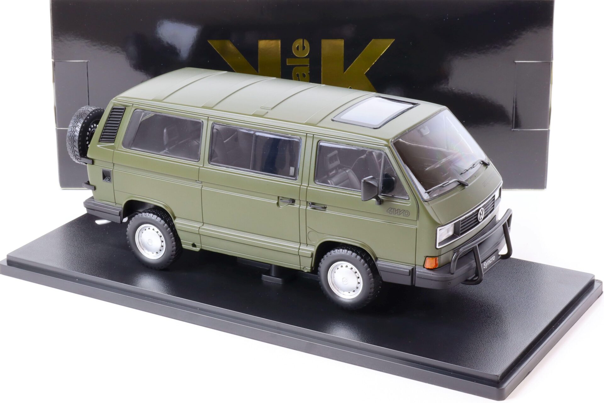 1:18 KK-Scale VW T3 Bus Syncro 1987 matt olive green