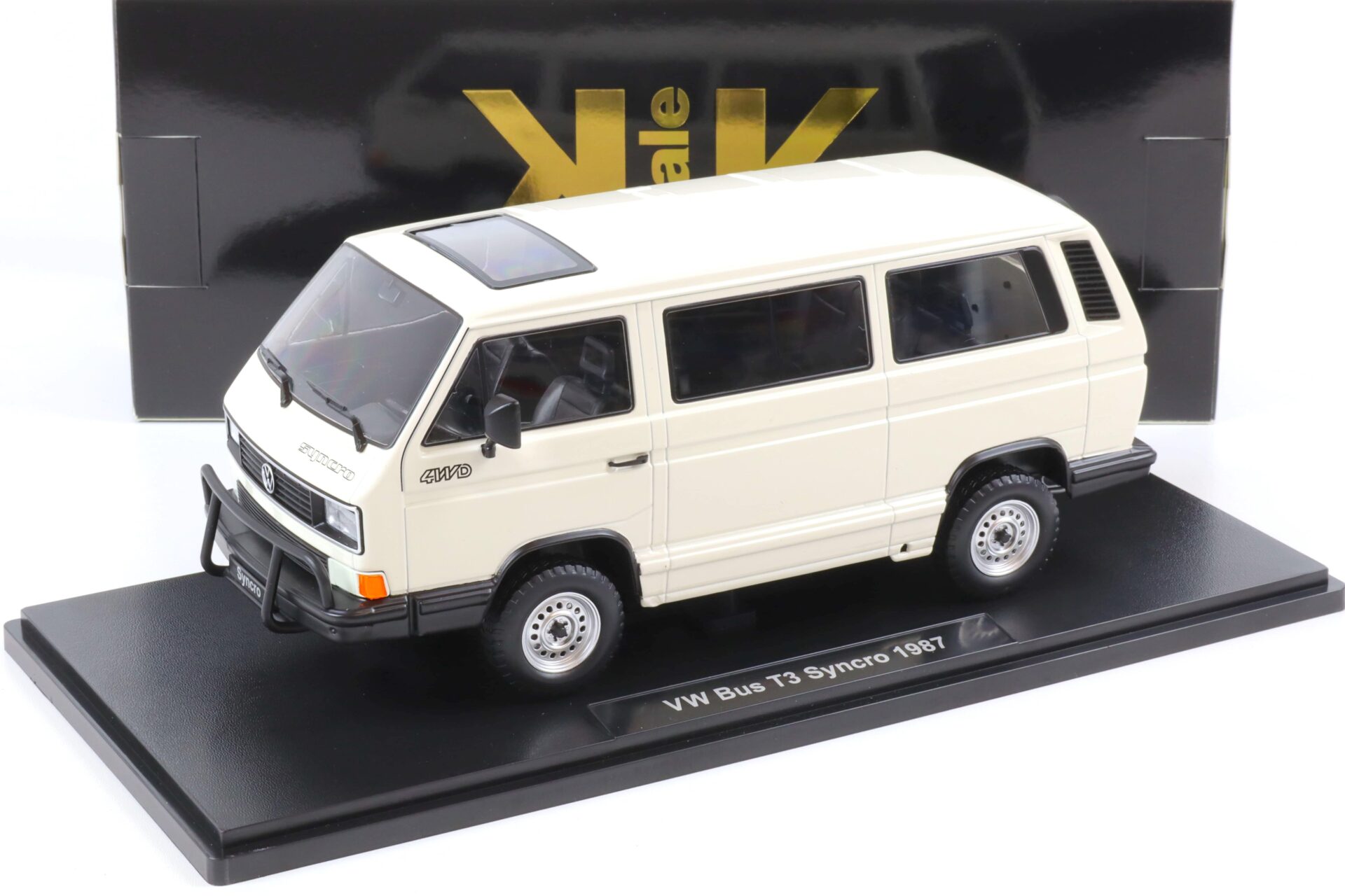 1:18 KK-Scale VW T3 Bus Syncro 1987 white