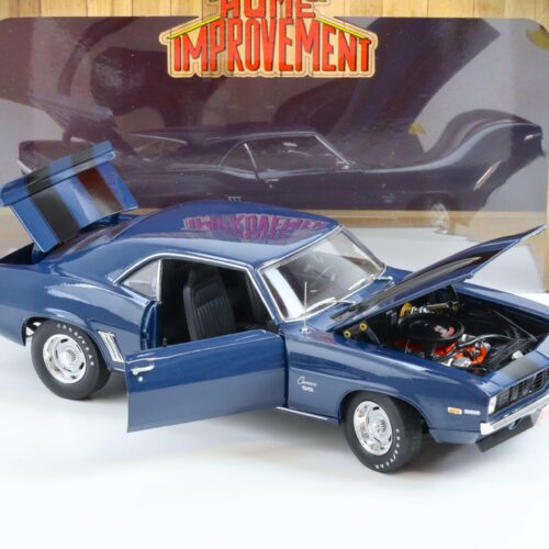 1:18 Highway61 Chevrolet Camaro SS Coupe 1969 blue HOME IMPROVEMENT