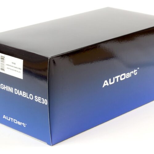 1:18 AUTOart 1993 Lamborghini Diablo SE30 deep black metallic 79159