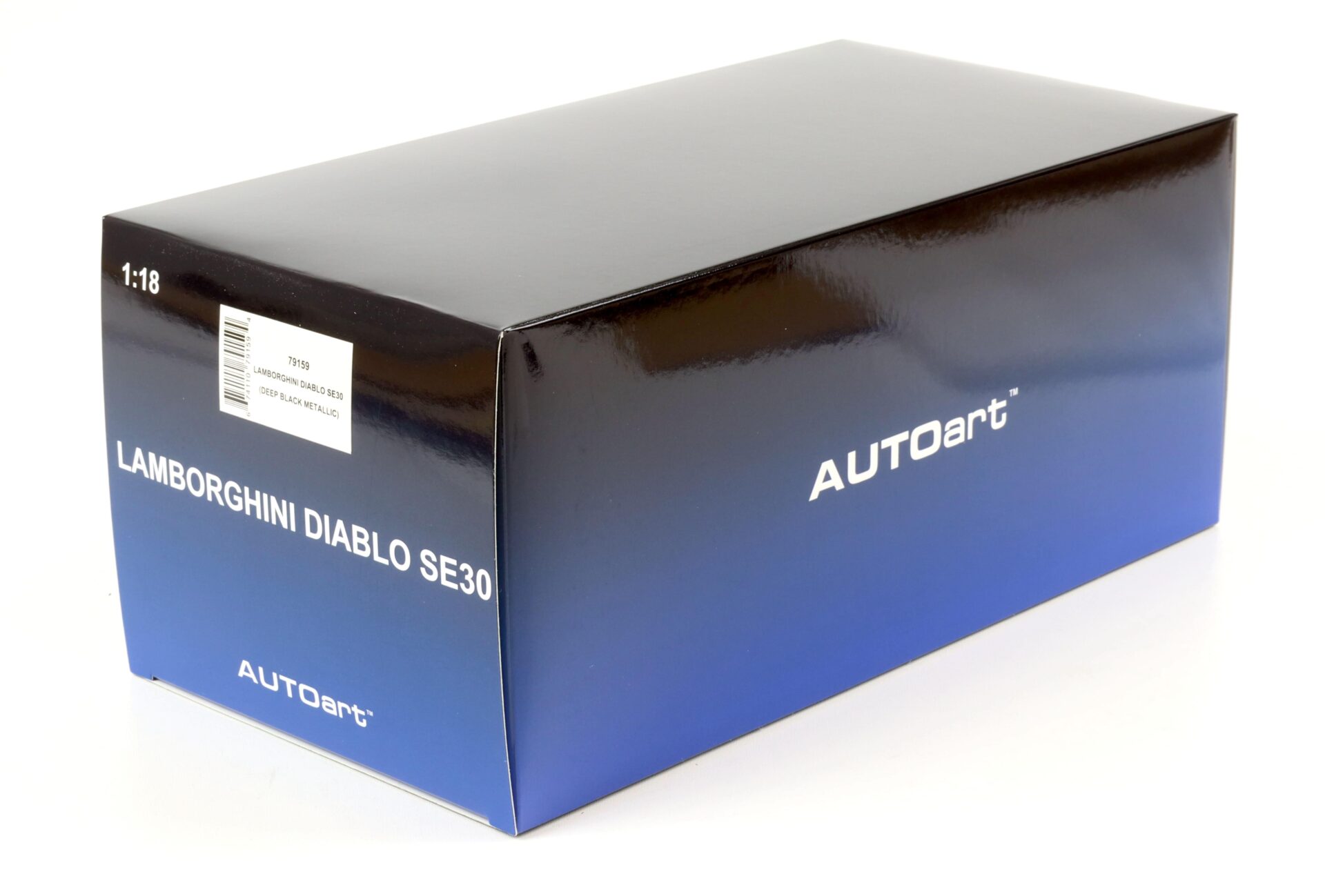 1:18 AUTOart 1993 Lamborghini Diablo SE30 deep black metallic 79159
