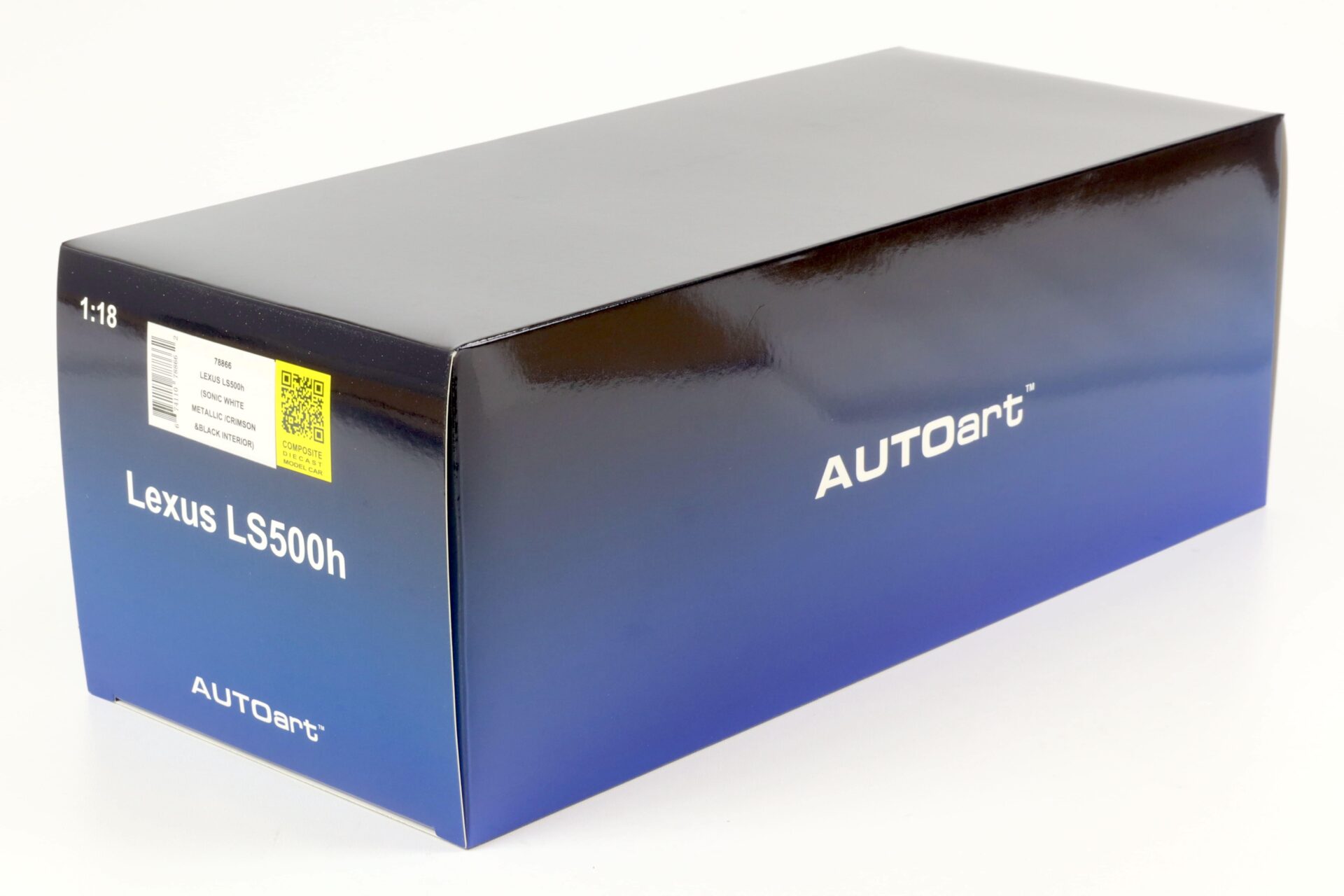 1:18 AUTOart Lexus LS 500h Limousine 2018 sonic white/ crimson& black 78866