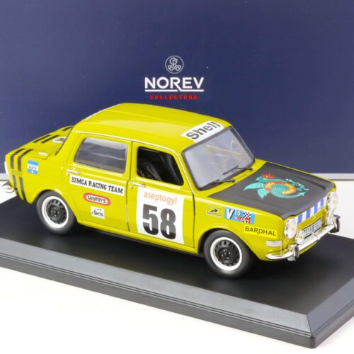 1:18 Norev Simca 1000 Rallye 2 SRT #58 Acide green 1973
