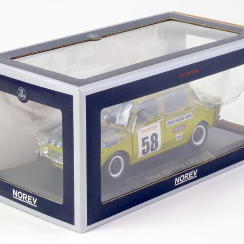 1:18 Norev Simca 1000 Rallye 2 SRT #58 Acide green 1973